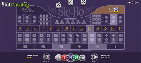 Sic Bo Bgaming Slot - Play Online
